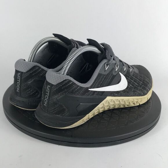 Nike Metcon 3 Black Athletic Training Shoes Women’s Size 9 - Picture 5 of 11